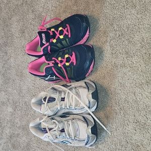 2 pairs of {size 6} tennis shoes